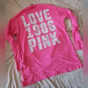 NWOT VS PINK LOVE PINK 1986 Campus Tee
